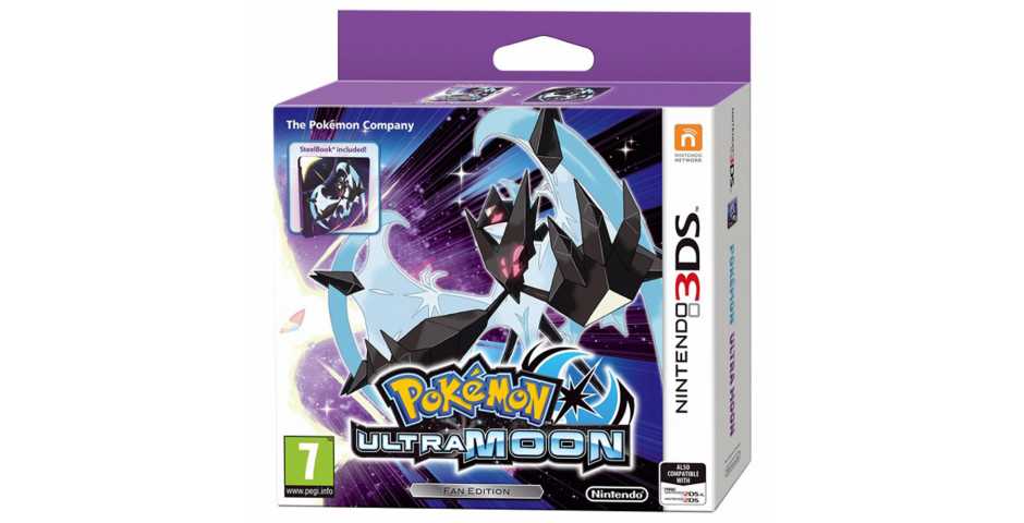- Pokemon Ultra Moon. Limited Edition. [3DS]